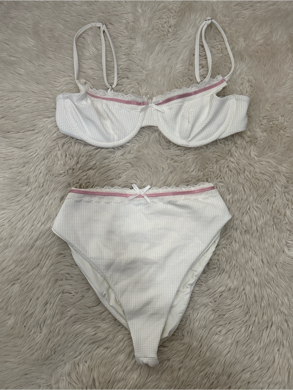 Frankie's Bikinis Dallas thermal matching bikini set